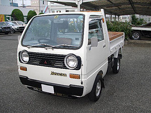 三菱ミニキャブWトラック改ダンプ仕様（T131改） 昭和49年式